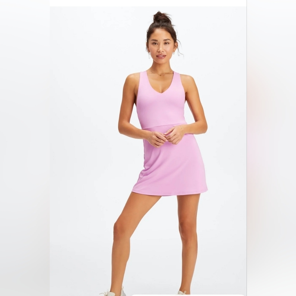 Fabletics Lavender Sleeveless Dress